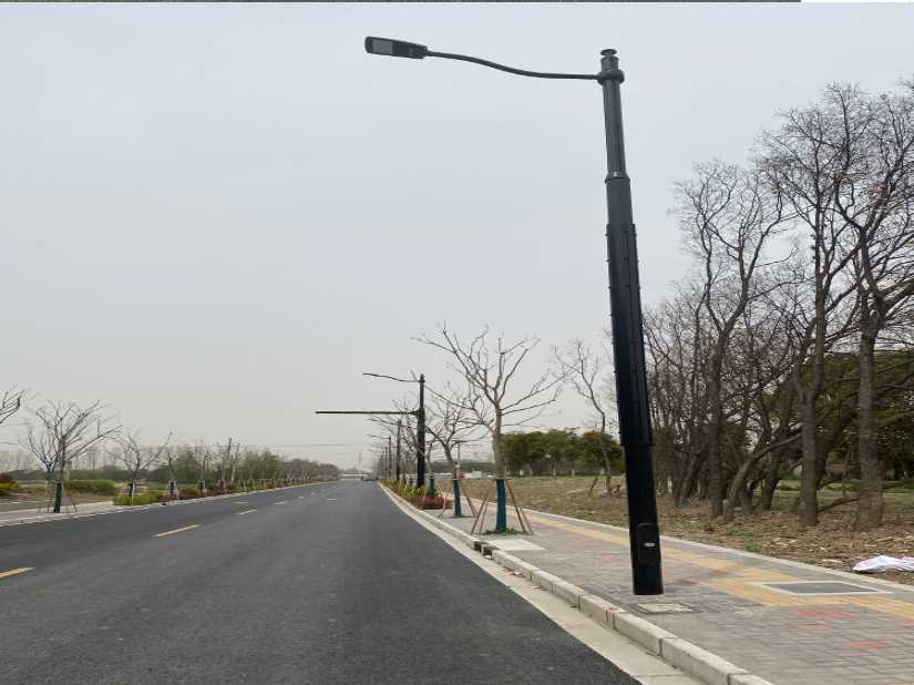 汶上县上海综合杆 太阳能路灯工程